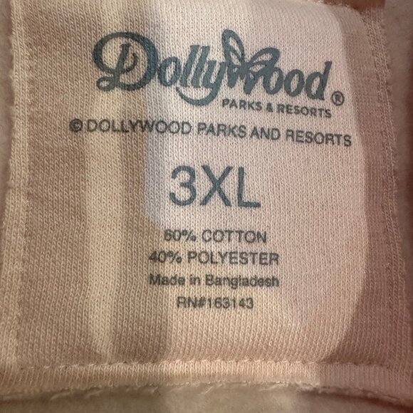 DOLLYWOOD WOMENS PINK 3XL SOFT CREW NECK SWEATSHIRT DOLLY PARTON - Picture 5 of 6